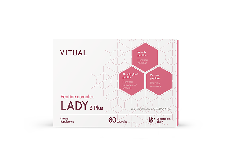 Lady 3 Plus Peptide Complex with Zhenoluten, Thyreogen & Ventfort